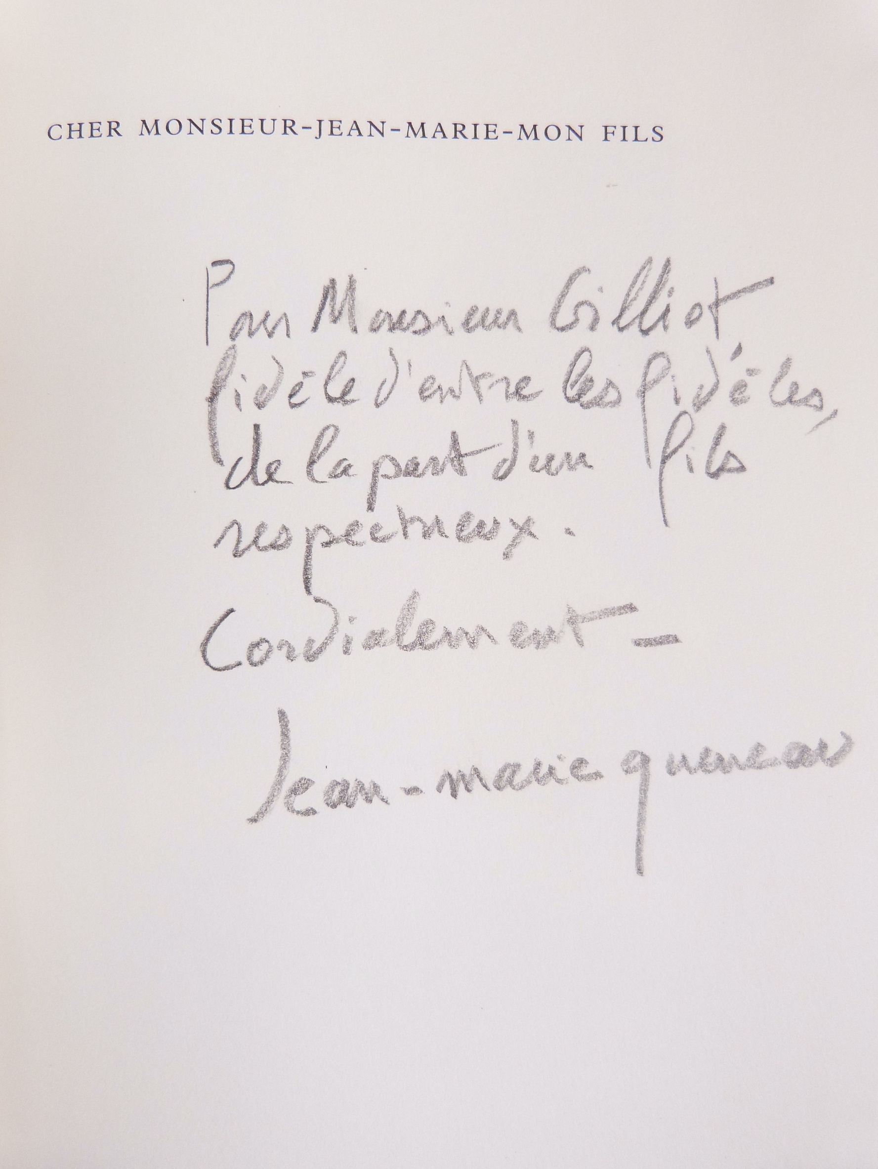 Cher Monsieur-Jean-Marie-Mon fils