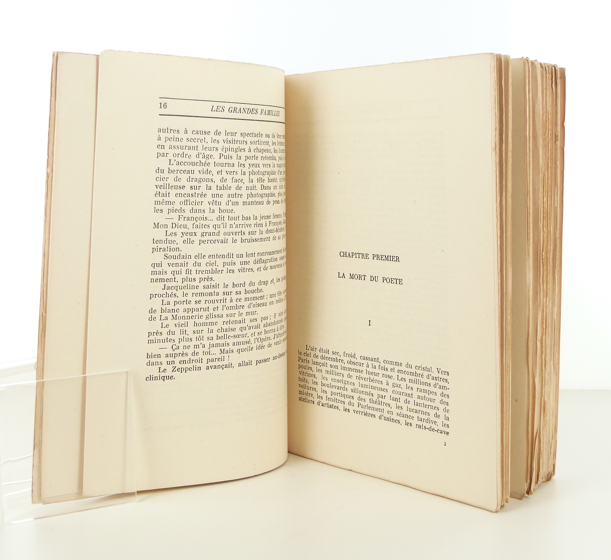 La Fin des Hommes. I. Les Grandes Familles.