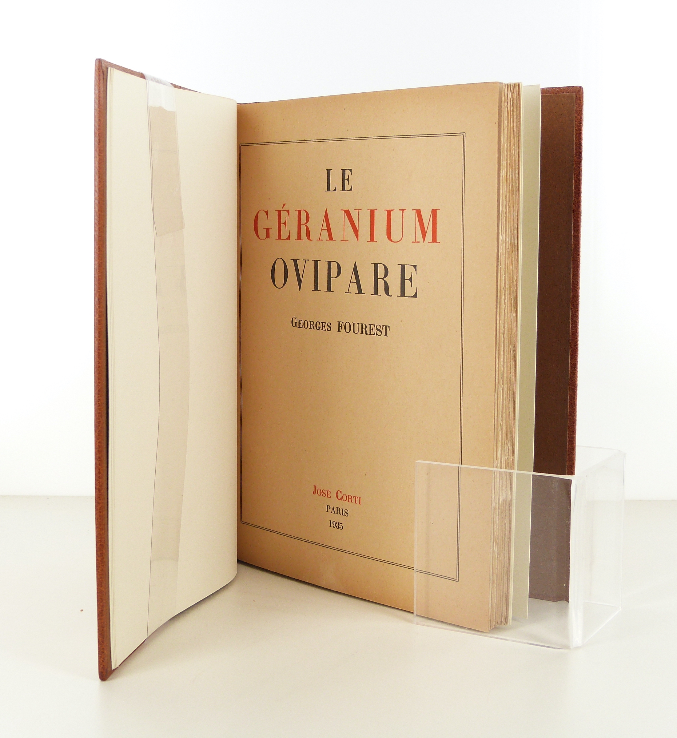 Le géranium ovipare