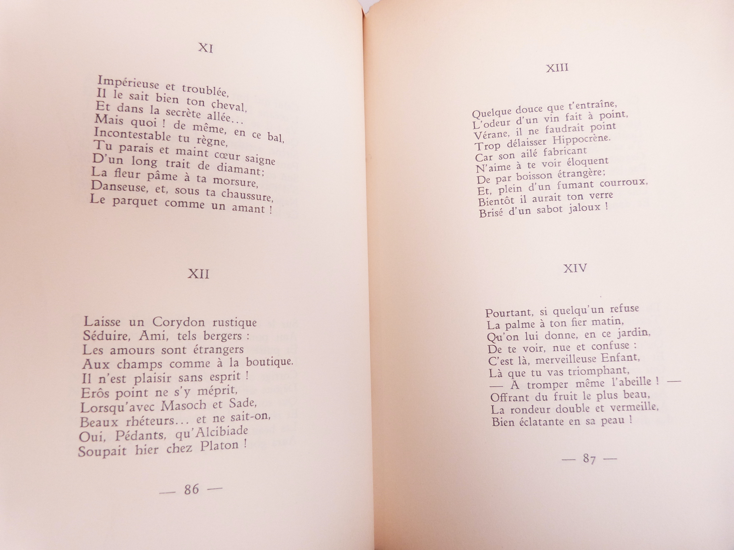 L'oeuvre poétique de Vincent Muselli