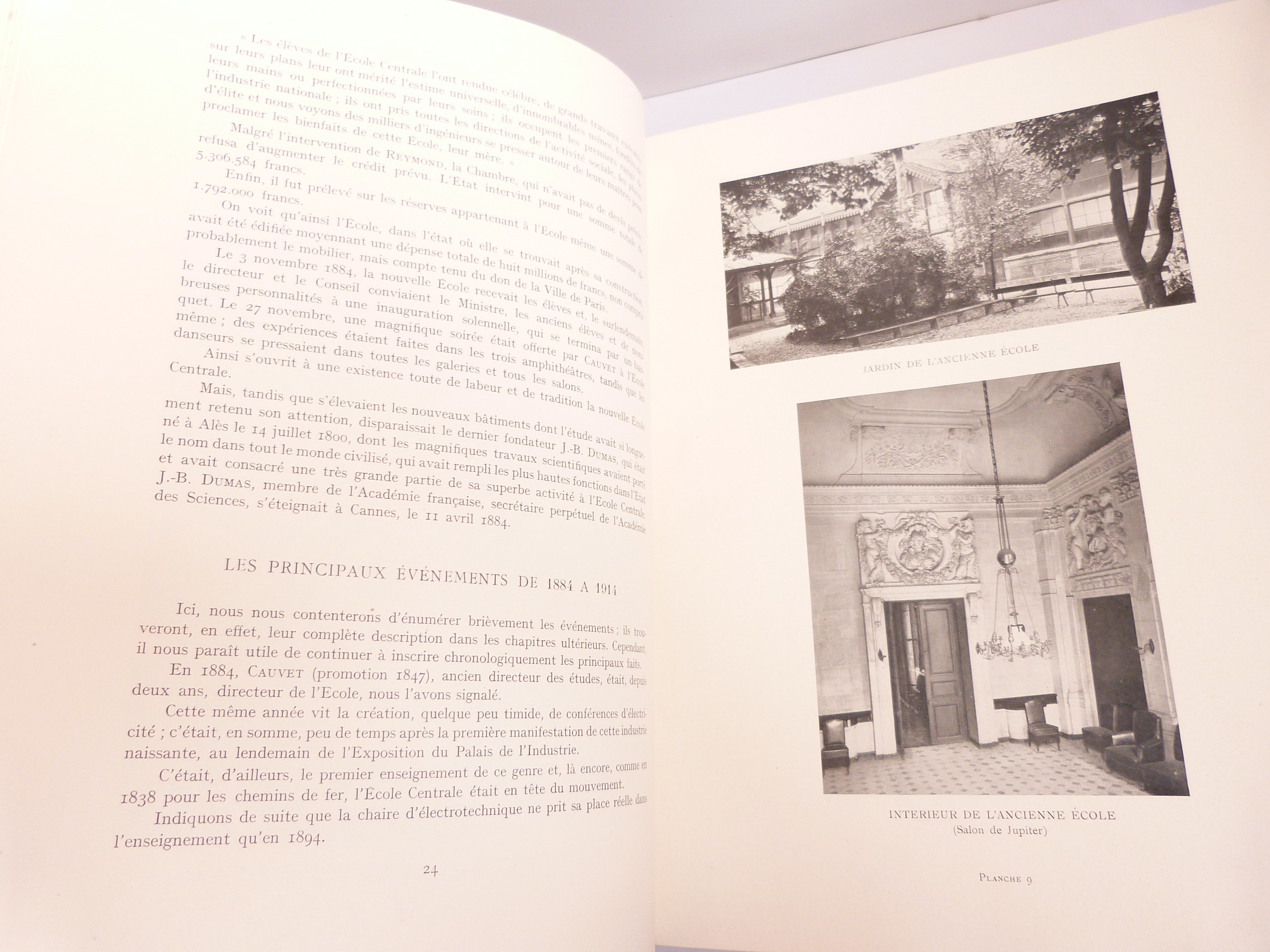 Cent ans de la vie de l'École Centrale des arts et Manufactures 1829-1929