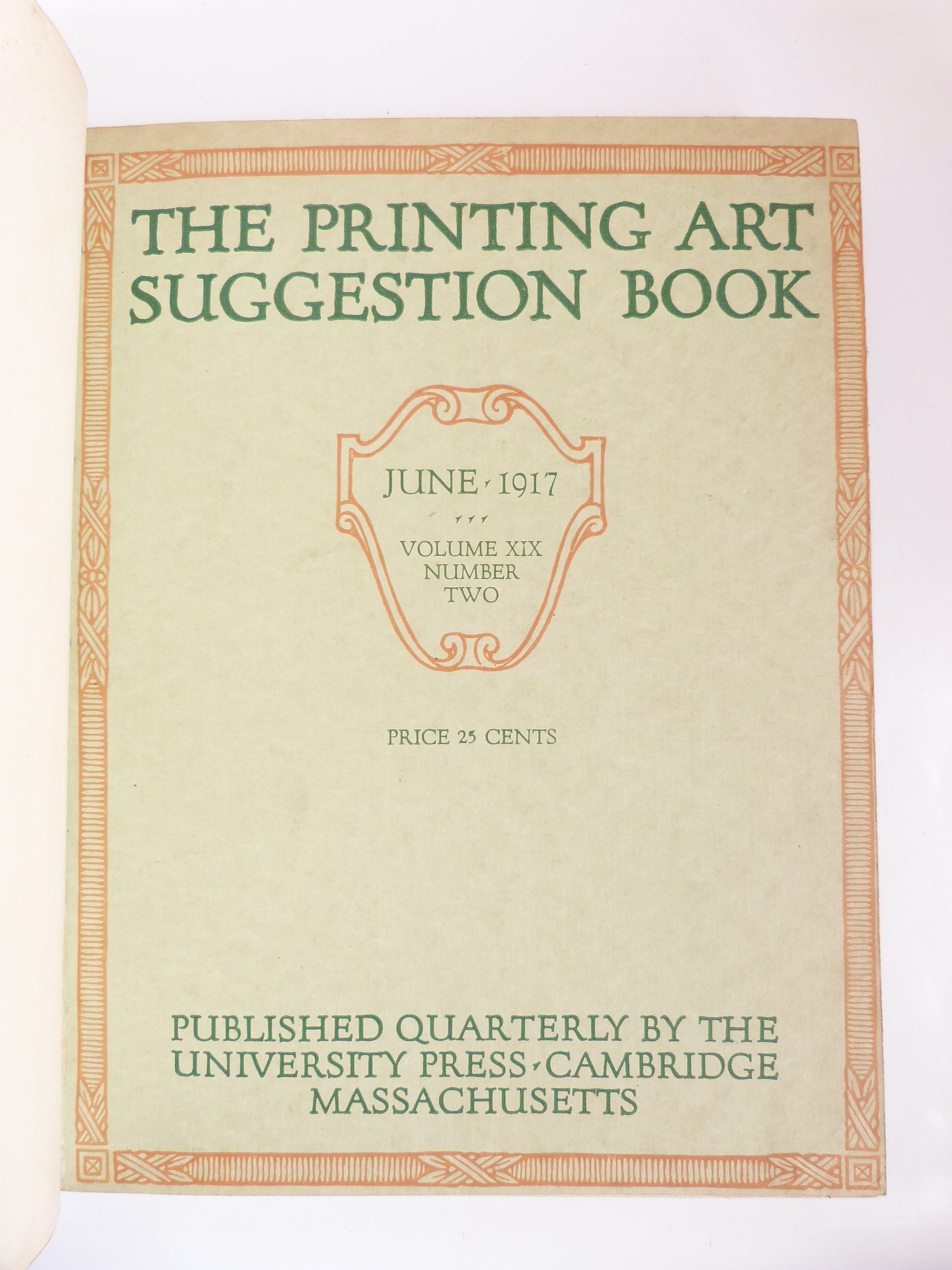 The printing Art suggestion book
