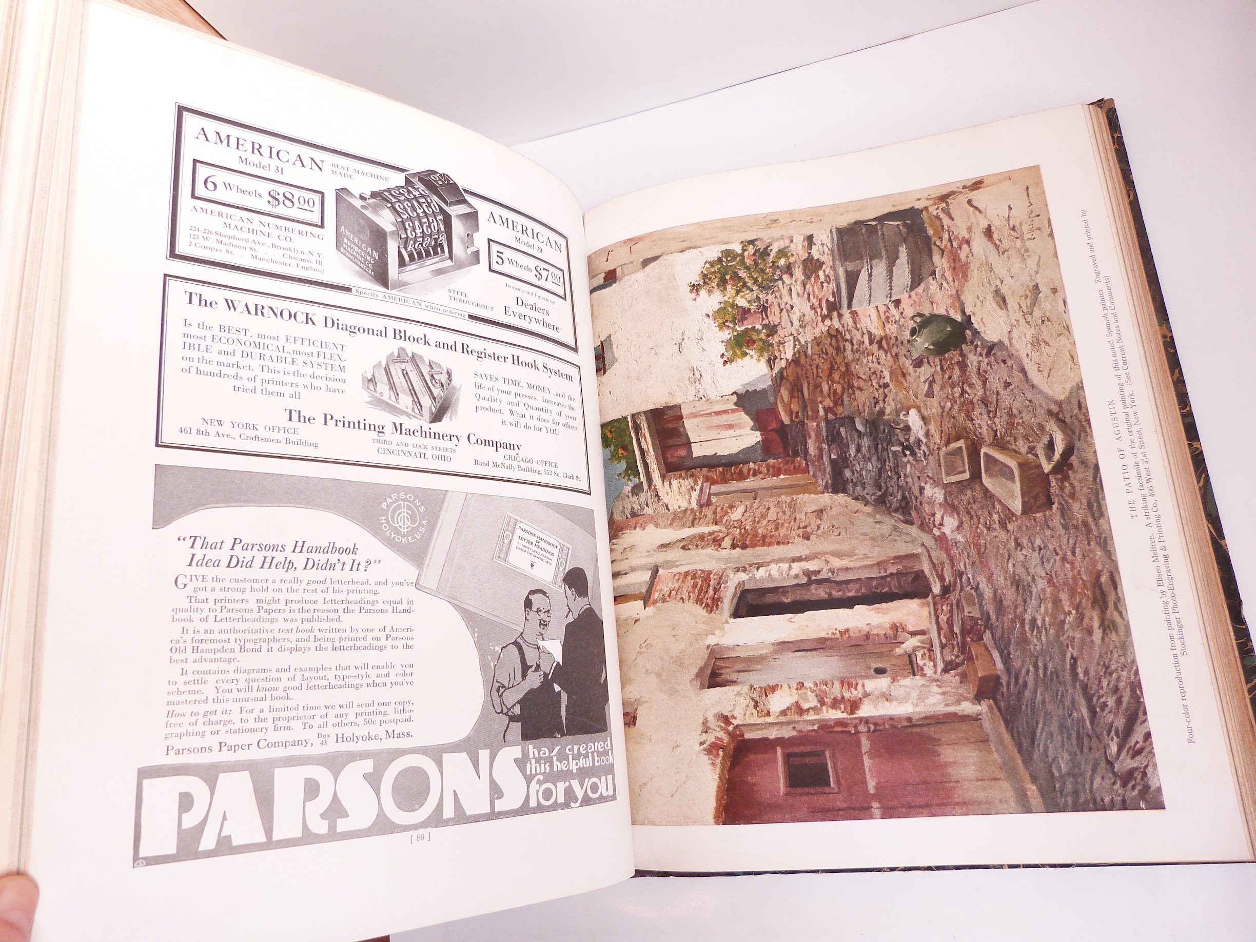 The printing Art suggestion book