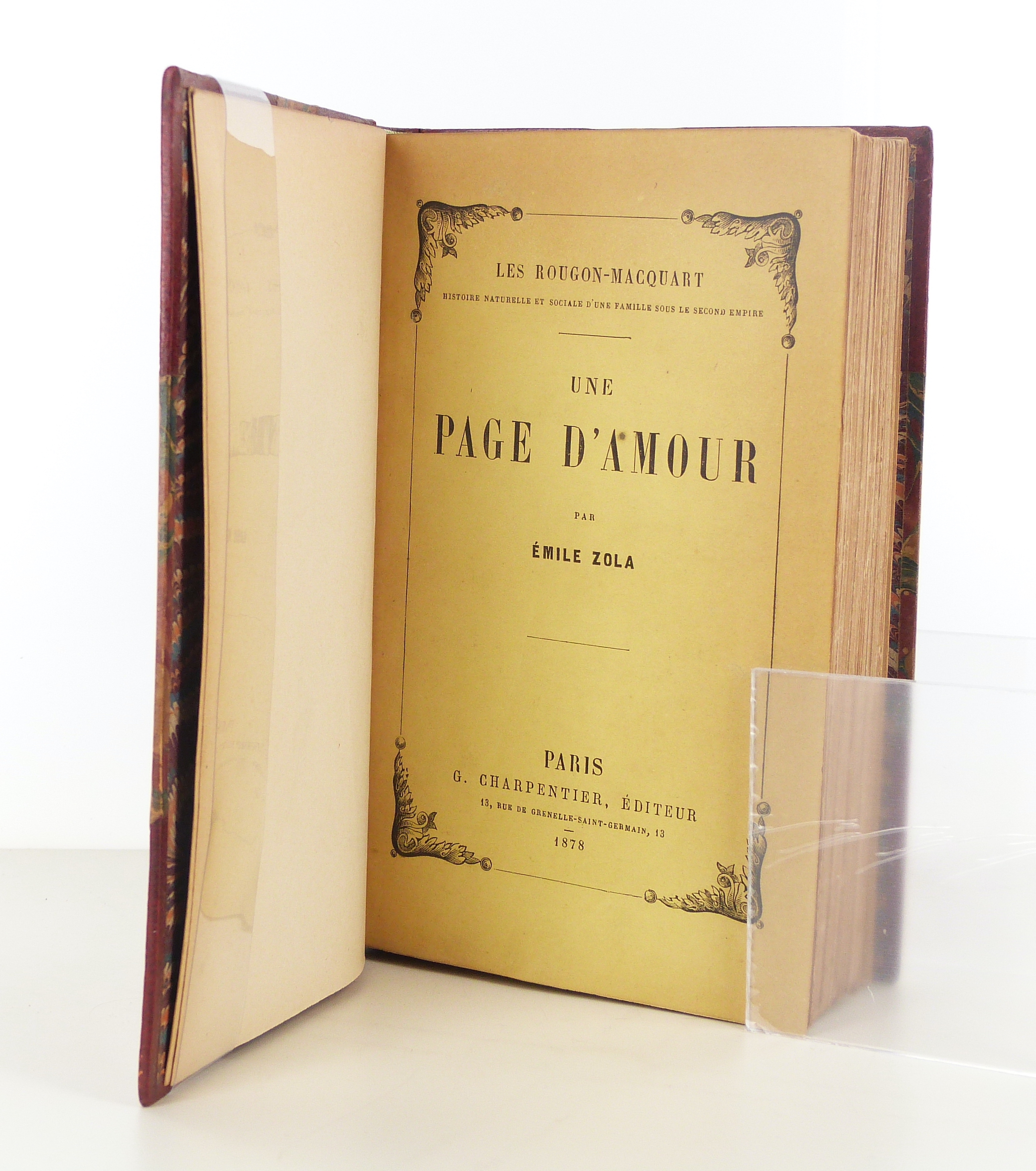 Une page d'amour