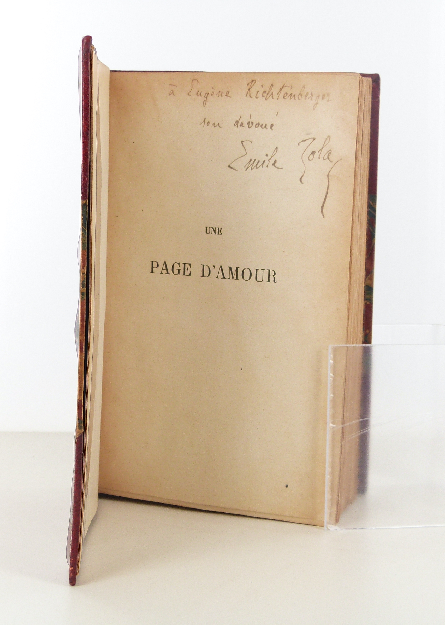 Une page d'amour