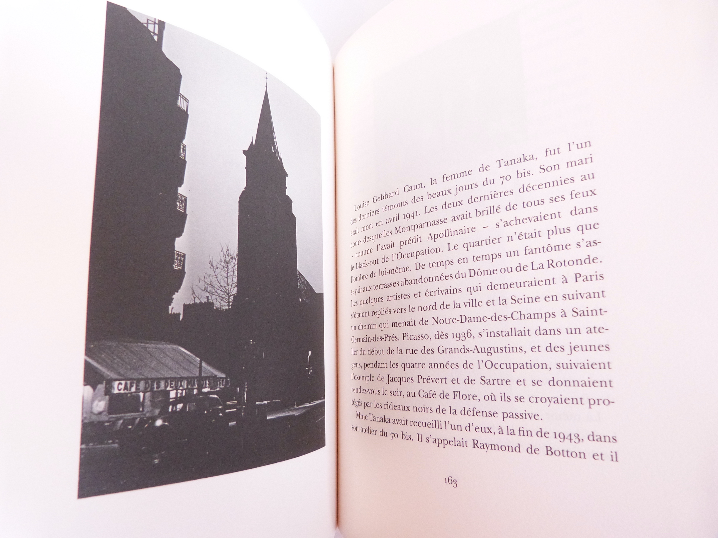 70 bis entrée des artistes, Modiano, 