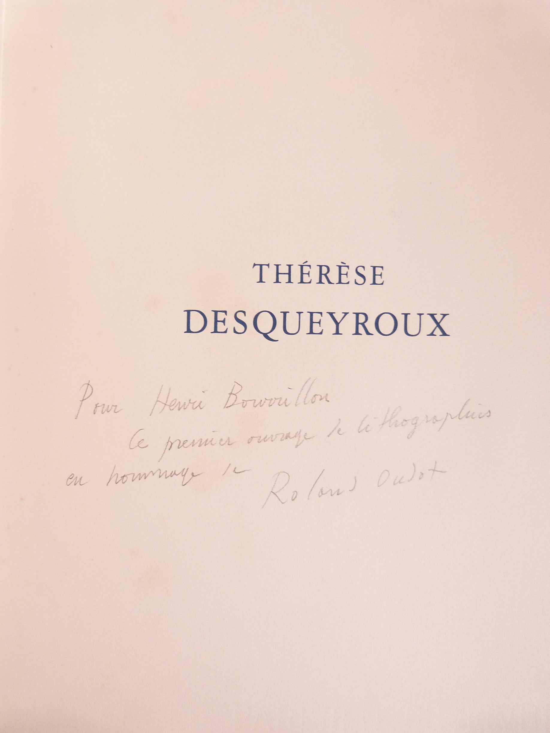 Thérèse Desqueyroux