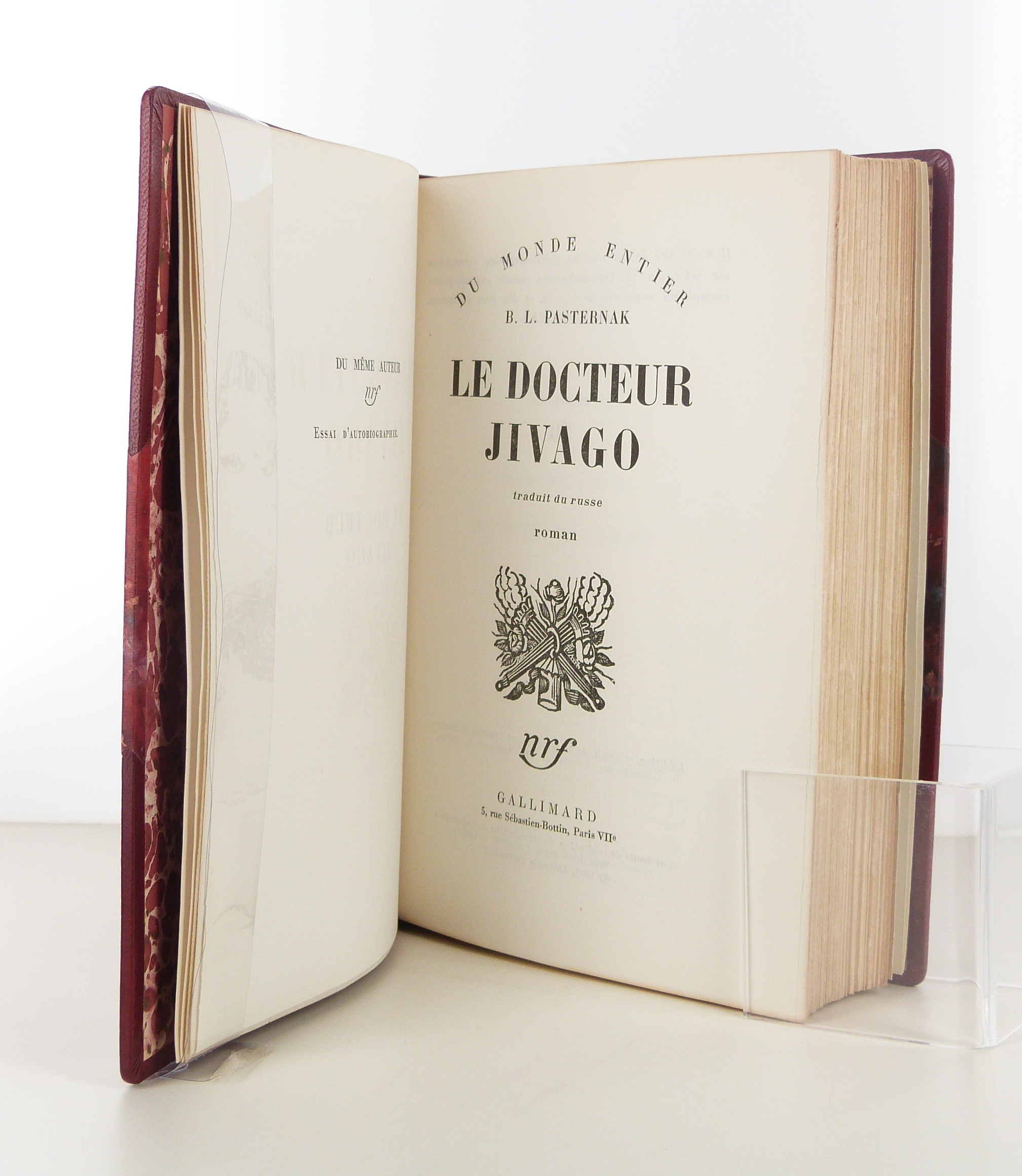 Le docteur Jivago, Pasternak