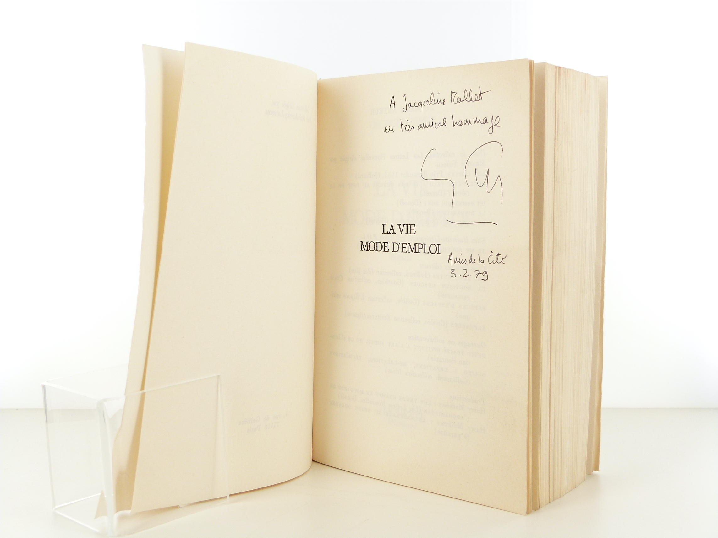 La vie mode d'emploi