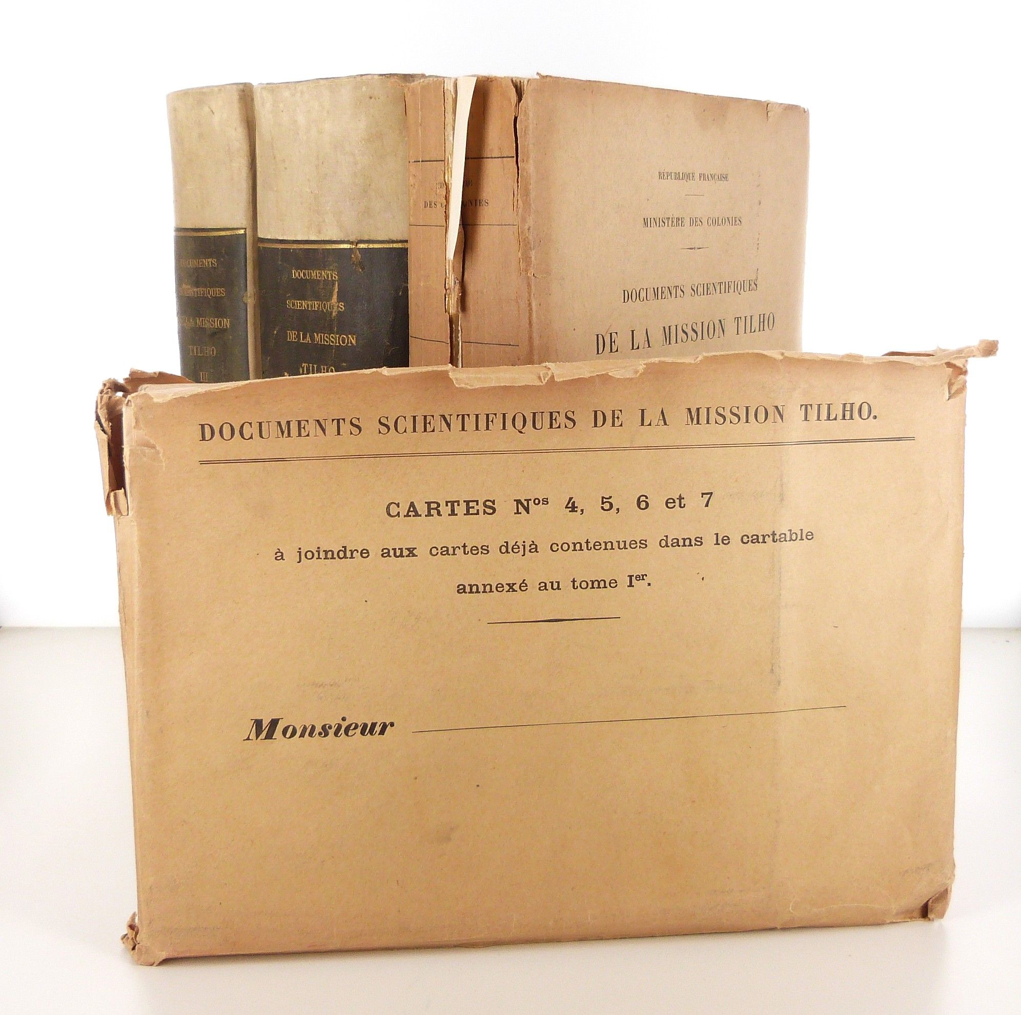 Documents scientifiques de la mission Tilho (1906-1909)