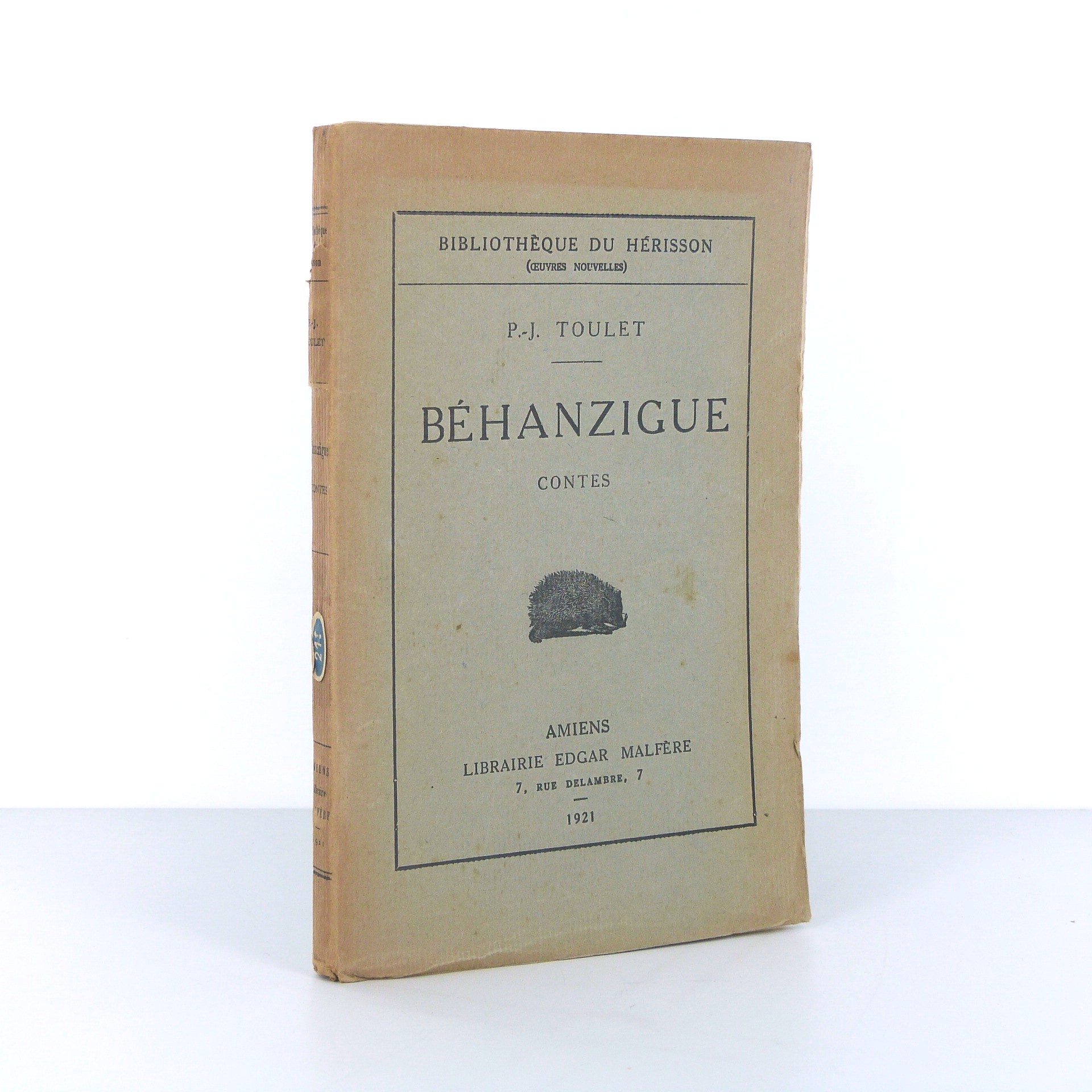 Edition originale Béhanzigue - Paul-Jean Toulet