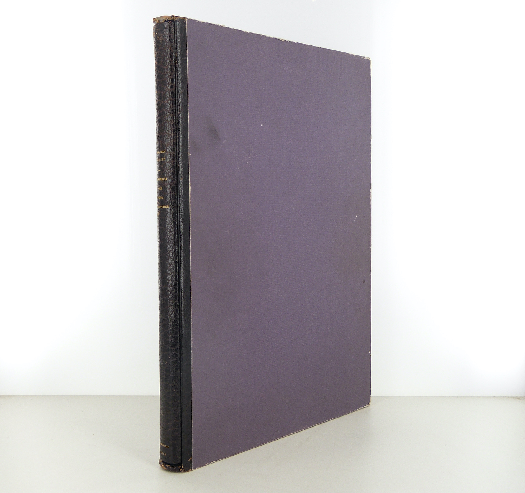 Les trois impostures manuscrit