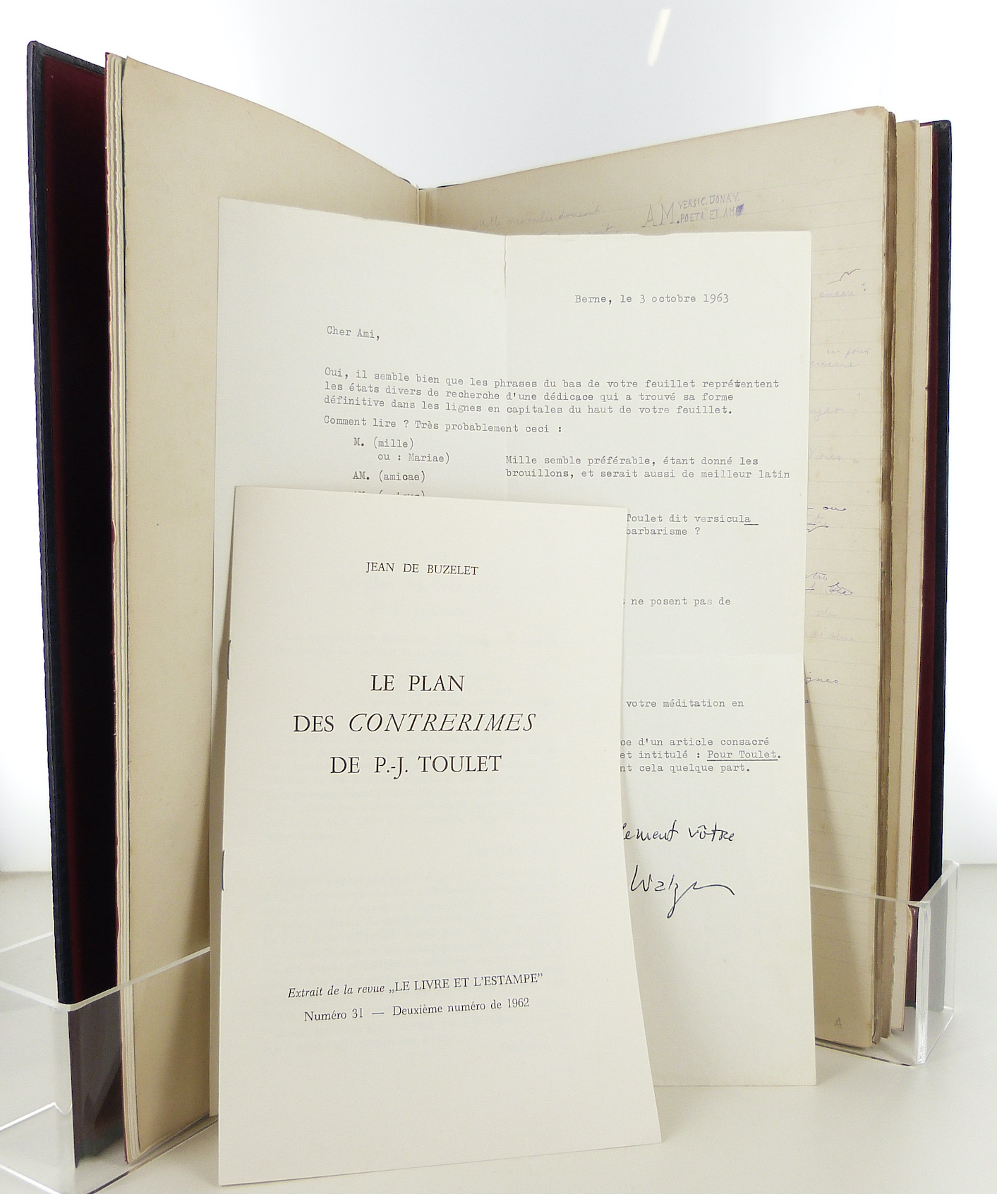 Les trois impostures manuscrit