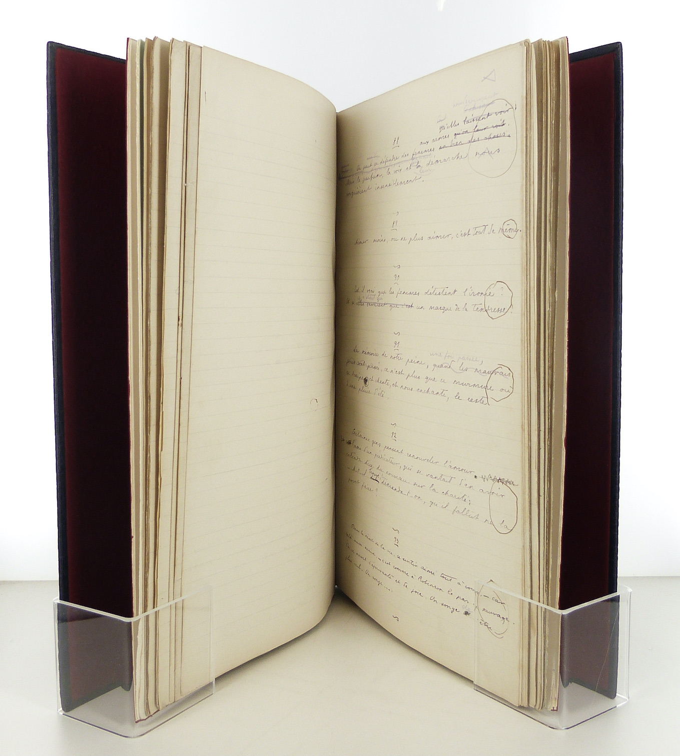 Les trois impostures manuscrit