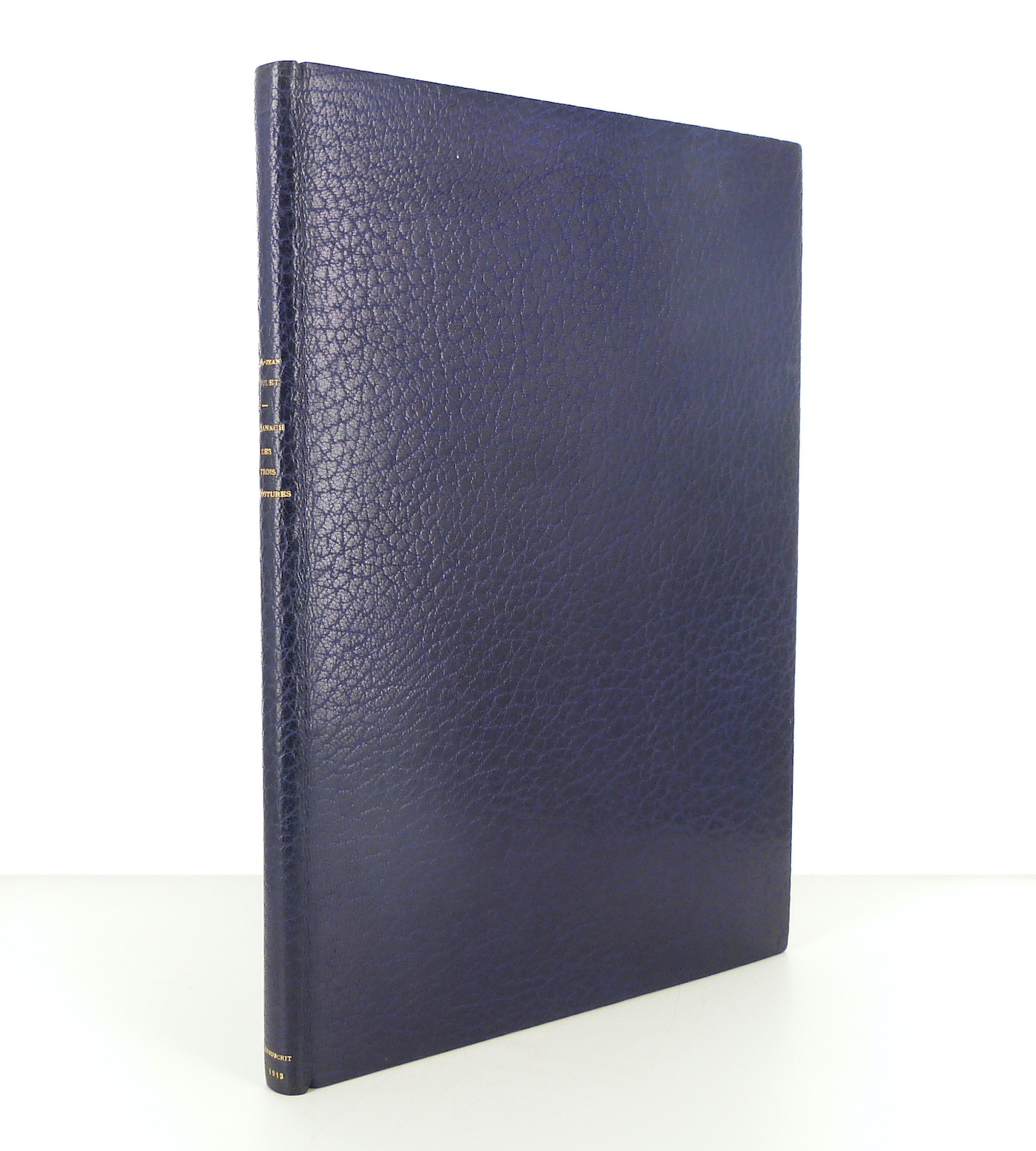 Les trois impostures manuscrit