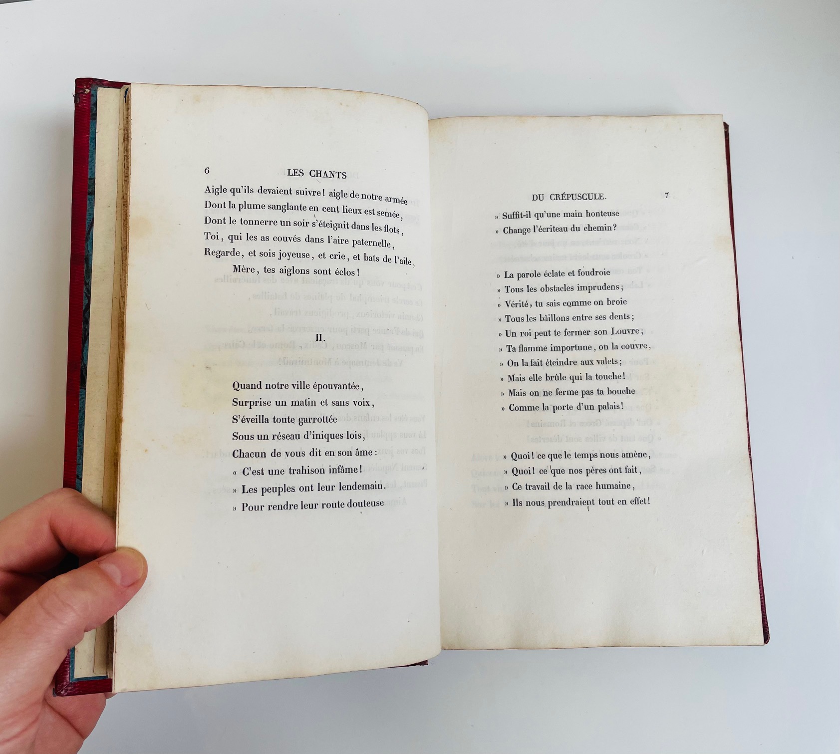 Les chants du crépuscule, Hugo