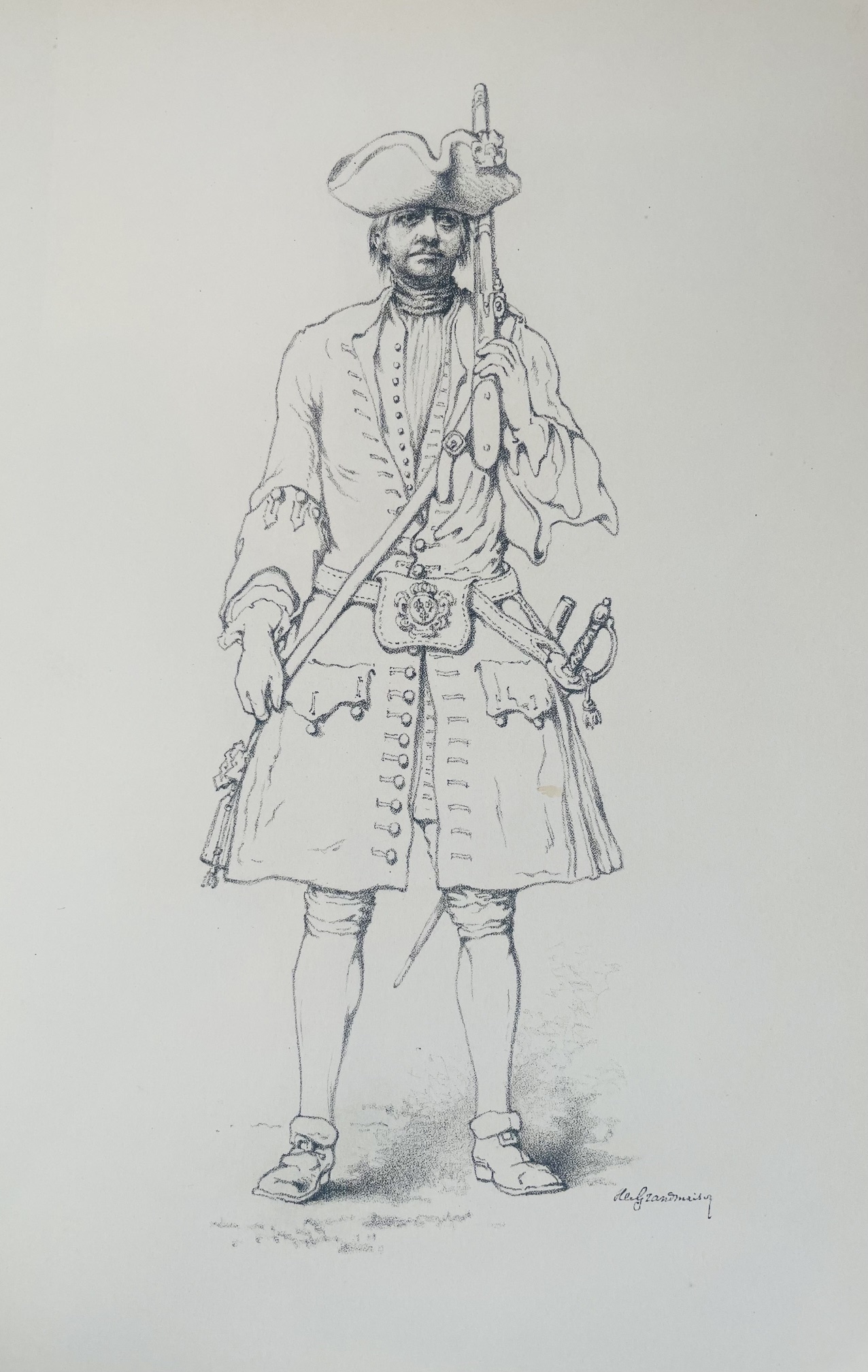 Soldats. Eaux-fortes, héliogravures, lithographies