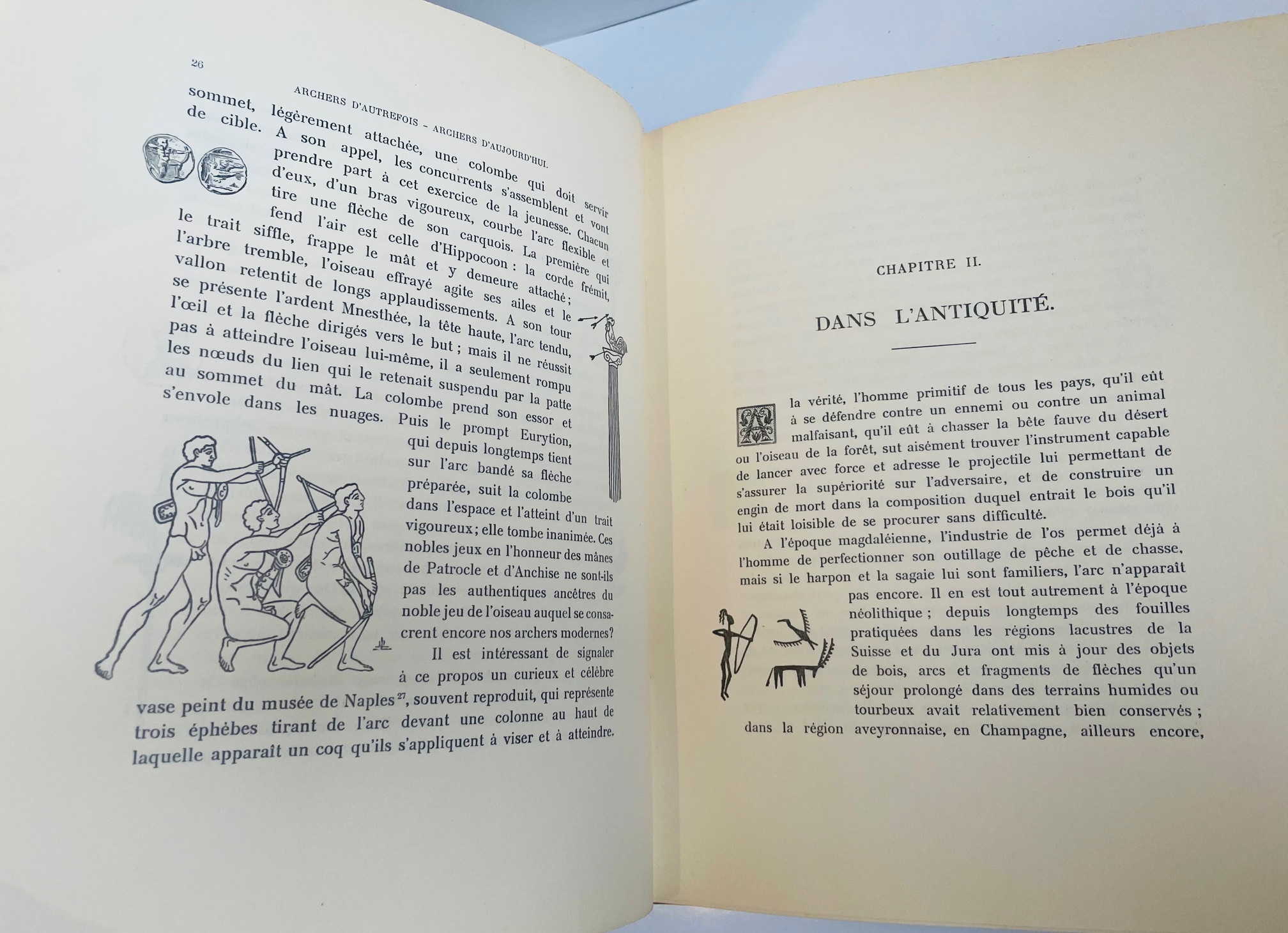 Archers d'autrefois, Archers d'aujourd'hui