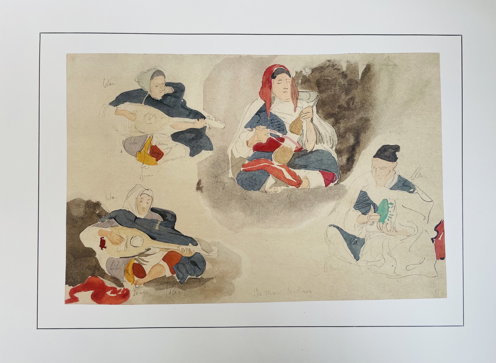 Eugène Delacroix, Maroc
