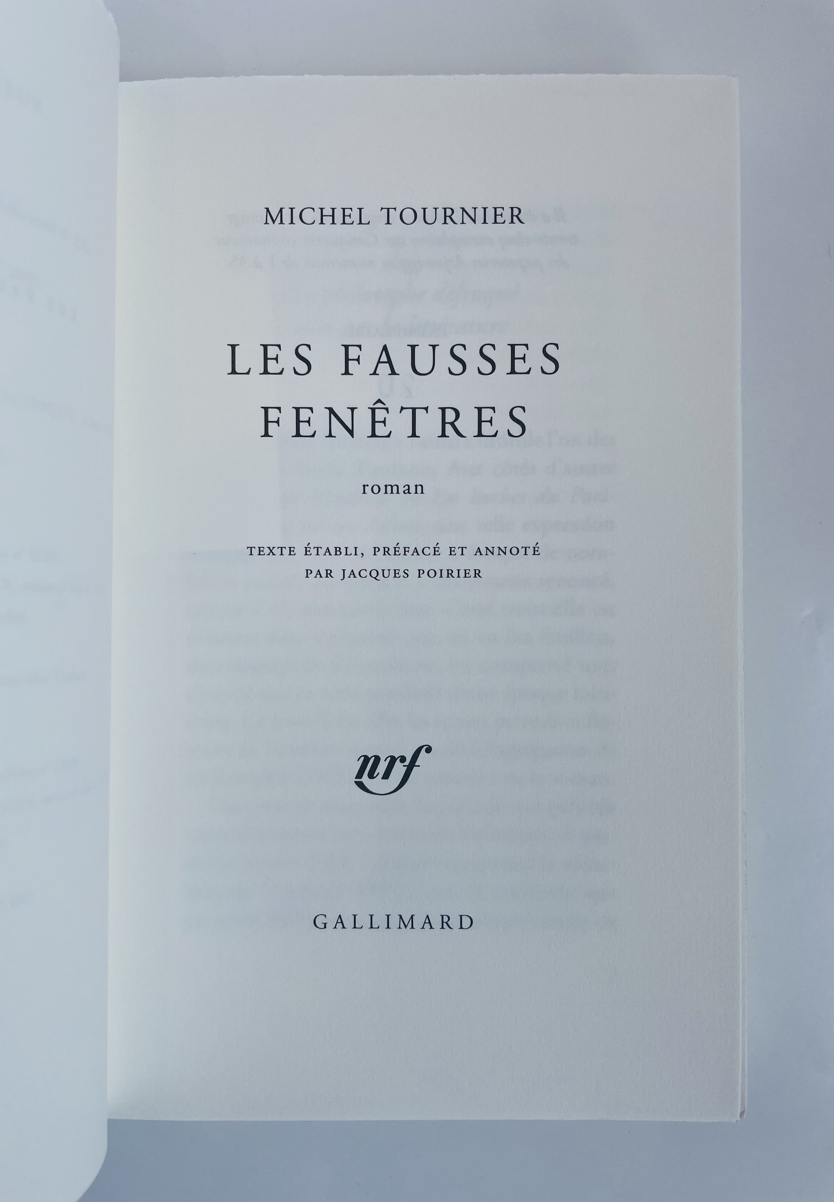 Les fausses fenêtres