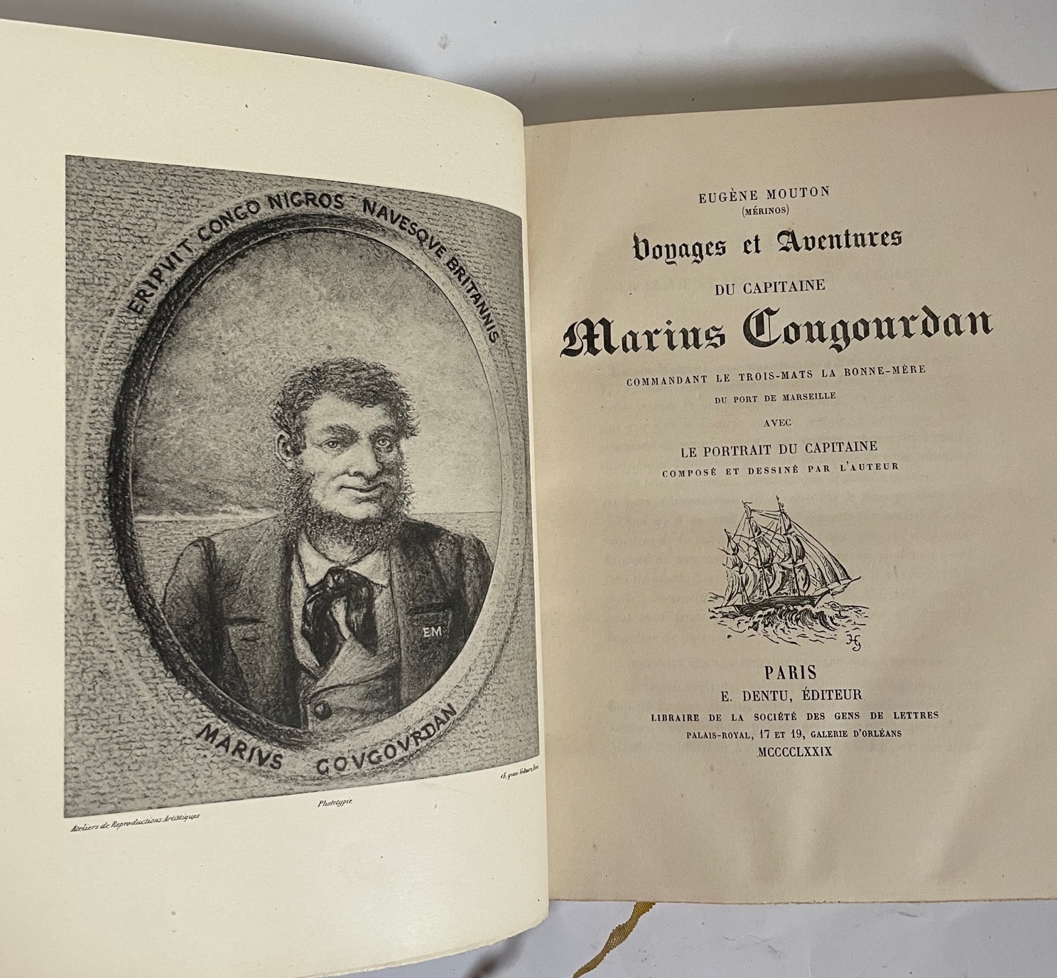 Voyages et Aventures du Capitaine Marius Cougourdan